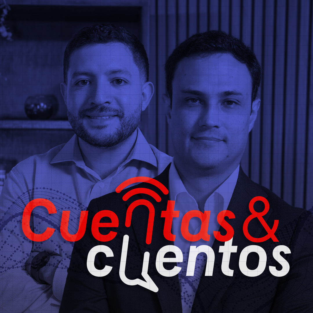 Fotografía de Carlos Quicazán, director de Estabilidad Financiera y Juan Sebastián Mariño, jefe de seguimiento de riesgos sistémicos