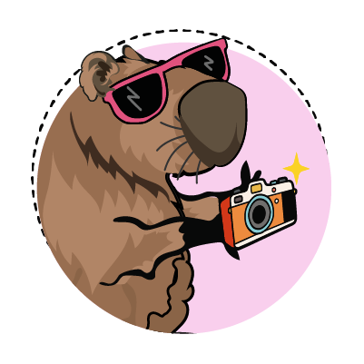 llustración de un chigüiro