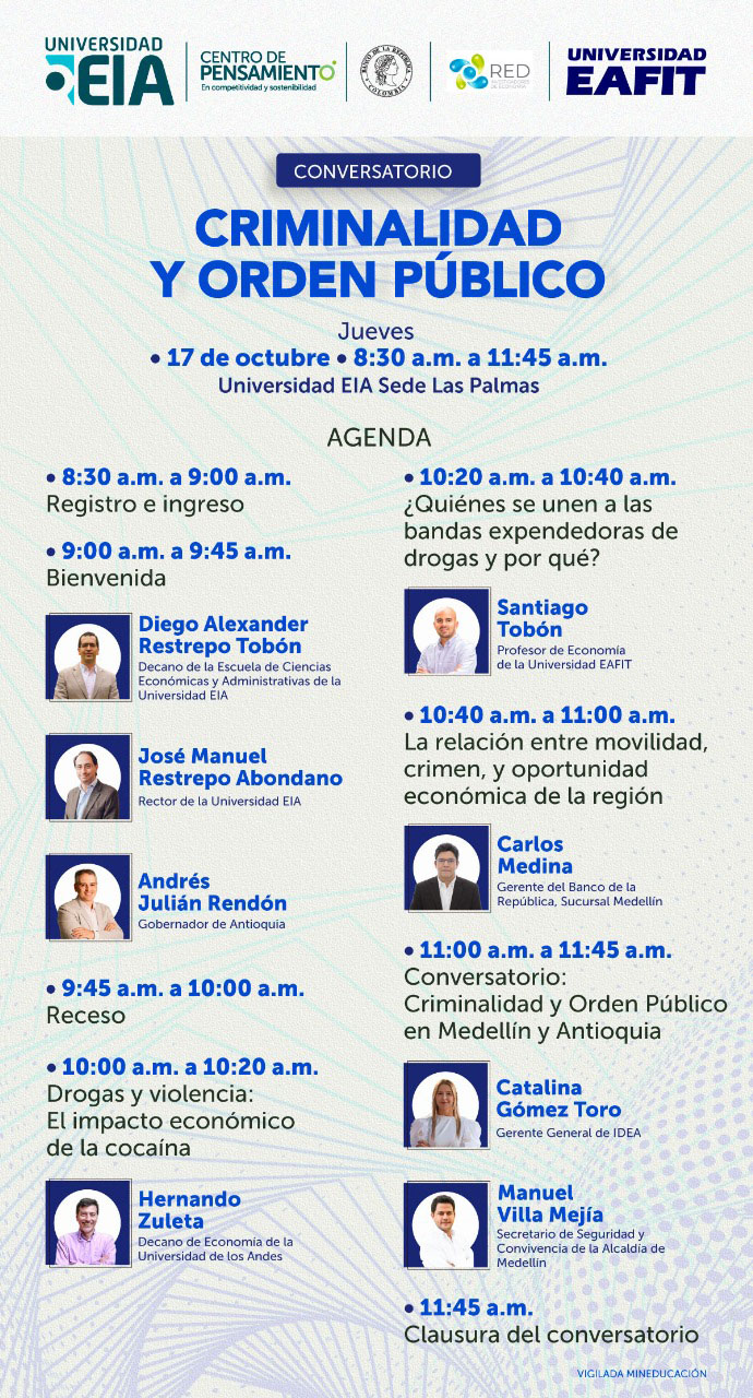 agenda del conversatorio