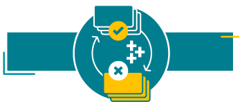 Icono que representa el mantenimiento de las condiciones de admisibilidad de los pagarés