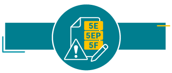 Imagen que representa las recomendaciones de diligenciamiento en situación de contingencia – Anexo 5E, Anexo 5EP y Anexo 5F