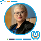 Fotografía de Ana Caro, Jefa de Comunicación Educativa, Banco Central del Uruguay