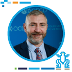 Fotografía de Miles Larbey, Jefe de Protección del Consumidor Financiero, Educación e Inclusión, OECD