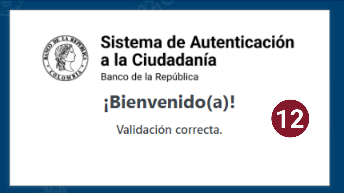 Imagen con la muestra de la notificación que envía el sistema, cuando el proceso se ha completado con éxito.