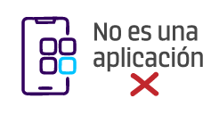 Imagen decorativa donde se ve un ícono de un celular y un texto que dice Bre-B no es una aplicación