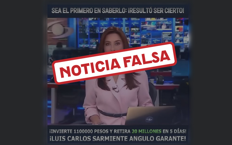 Imagen sobre noticia falsa