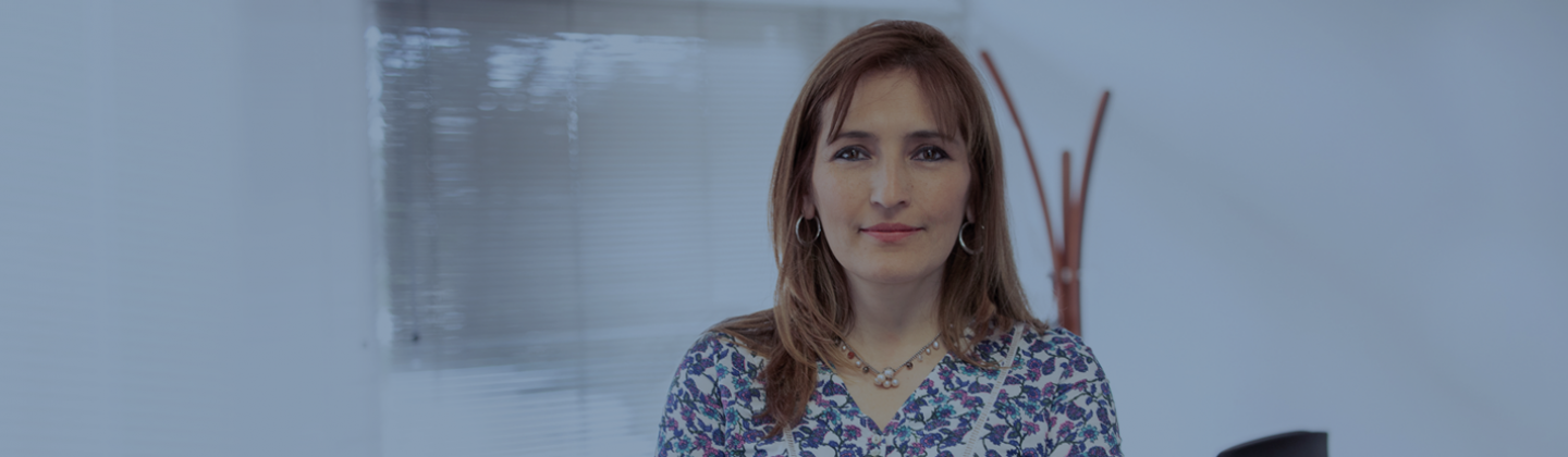 Fotografía de Luisa Fernanda Silva, subgerente financiero
