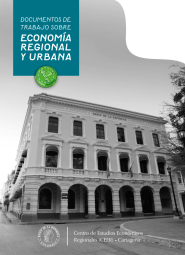 Portada Documentos de trabajo sobre economía regional y urbana