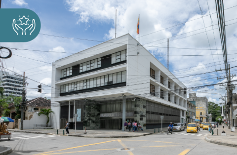 Centro Cultural del Banco de la República en Montería, derechos Banco de la República