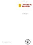 Portada Liquidez de mercado - Informe especial de Estabilidad Financiera - Primer semestre 2019