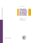 Portada Análisis de la cartera y del mercado de vivienda en Colombia - Informe especial de Estabilidad Financiera - Segundo semestre 2019