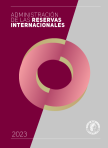 Portada del informe Administración de las Reservas Internacionales 2023