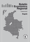 Portada del Boletín Económico Regional