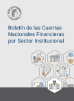 Portada del Boletín de las Cuentas Nacionales Financieras por Sector Institucional
