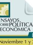 Portada revista Ensayos Sobre Política Económica (ESPE)