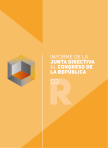 Portada Recuadro Informe de Junta Directiva al Congreso de la República, julio 2025