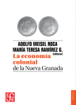 Portada del libro "La economía colonial de la Nueva Granada"