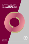 Portada del informe Administración de las Reservas Internacionales 2023