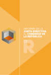 Portada Recuadro Informe de Junta Directiva al Congreso de la República
