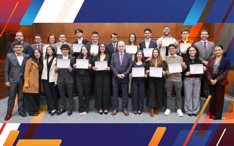 Winners of the 2025 National Academic Economics Competition (CANE in Spanish)